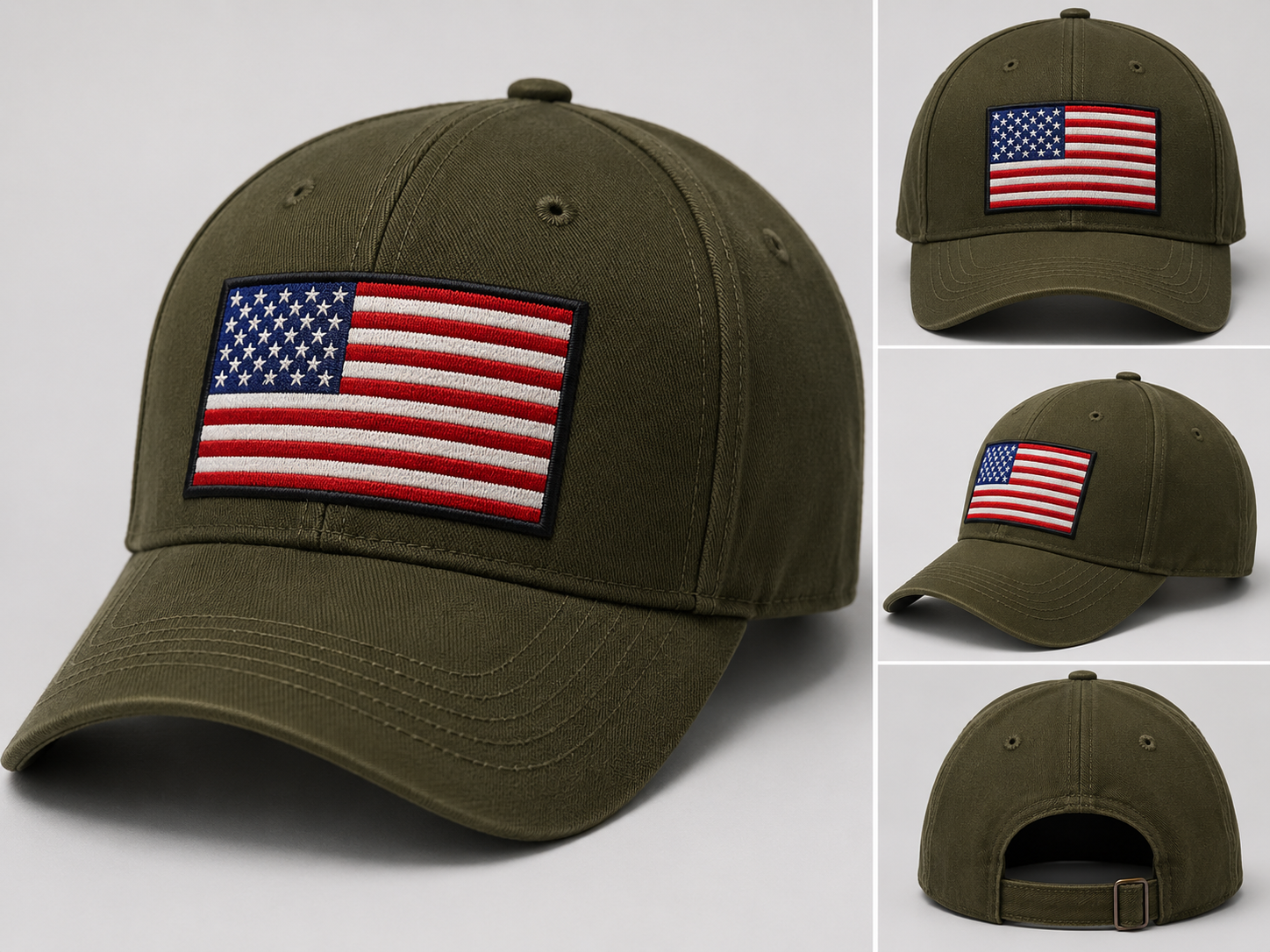 US Army flag hat
